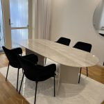 Matbord - Keramik Taj Mahal Grå blank