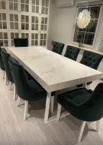 Matbord - Dekton Entzo med extra kanter