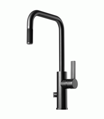 Tapwell Köksblandare Arman ARM887-Black-Chrome